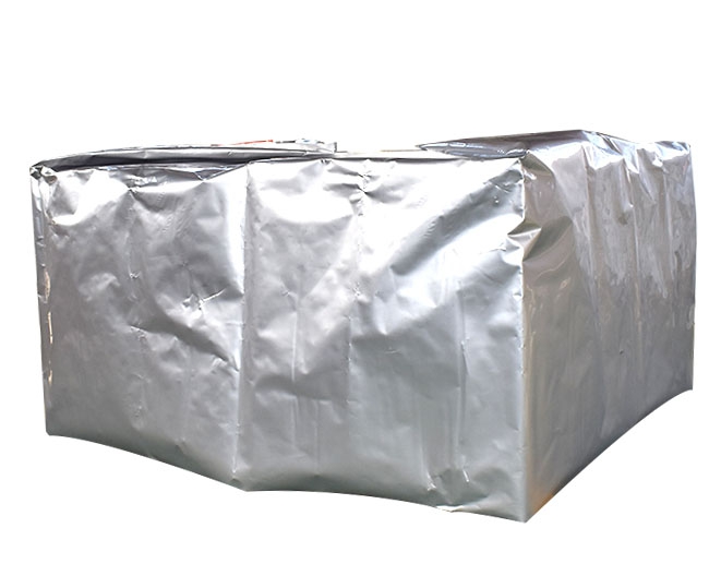 Square three-dimensional aluminum foil vacuum bag